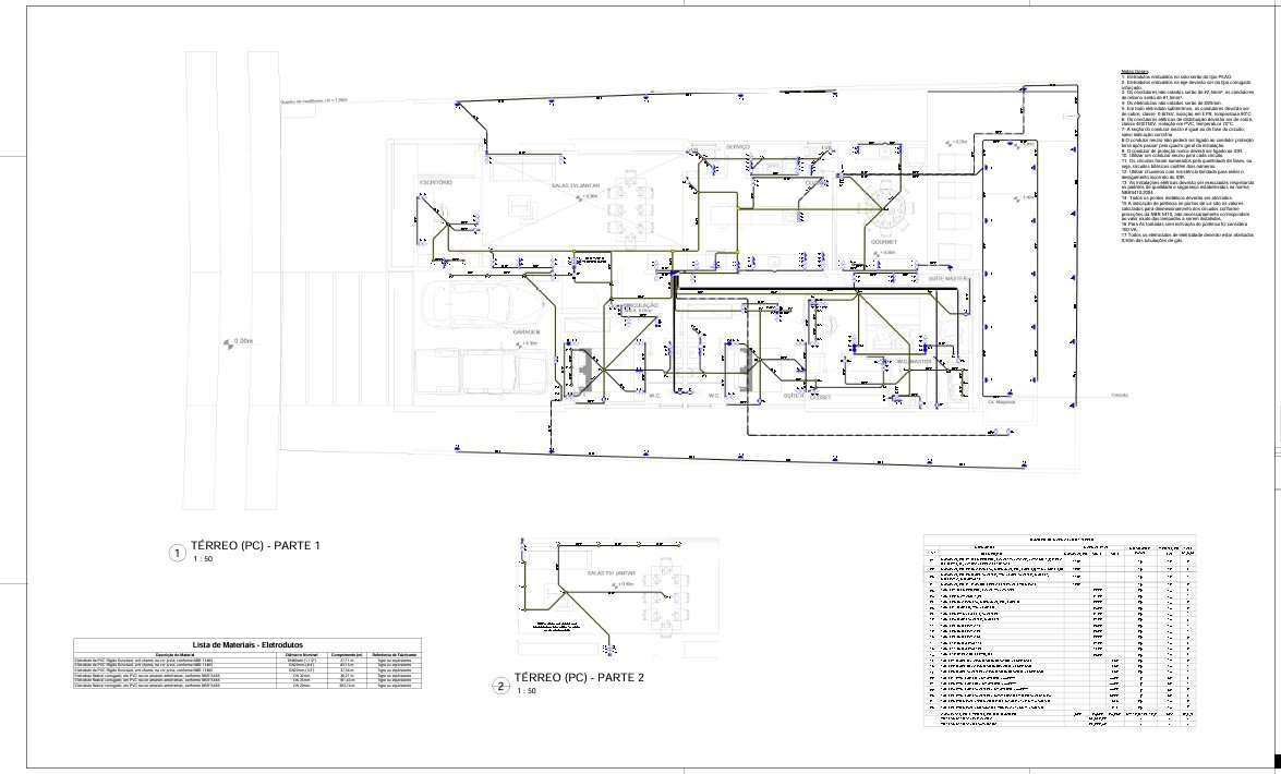 Projeto Elétrico — Prancha 02